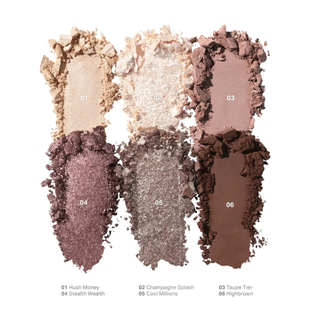 Morphe ChromaPlus 6-Pan Eyeshadow Palette 🎨 Shade: Rich Glitch ✨ 🆕